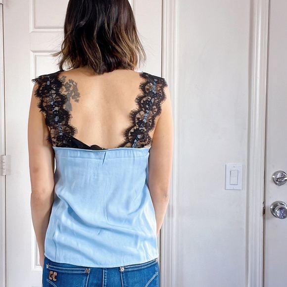 #51 Boho Eyelash lace Tank Top - Picture 7 of 13